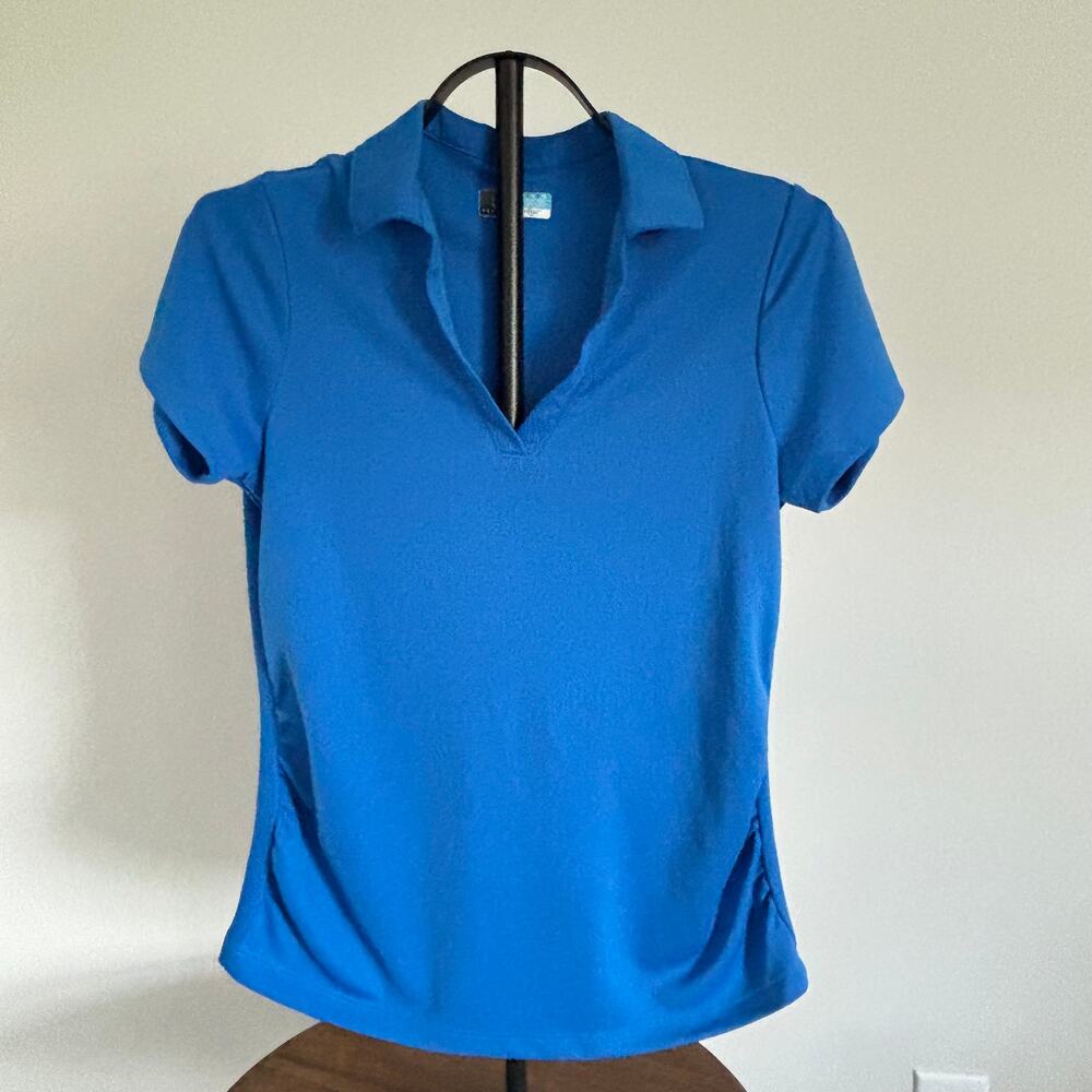 PGA Tour Golf Sport Top Women's Medium Blue